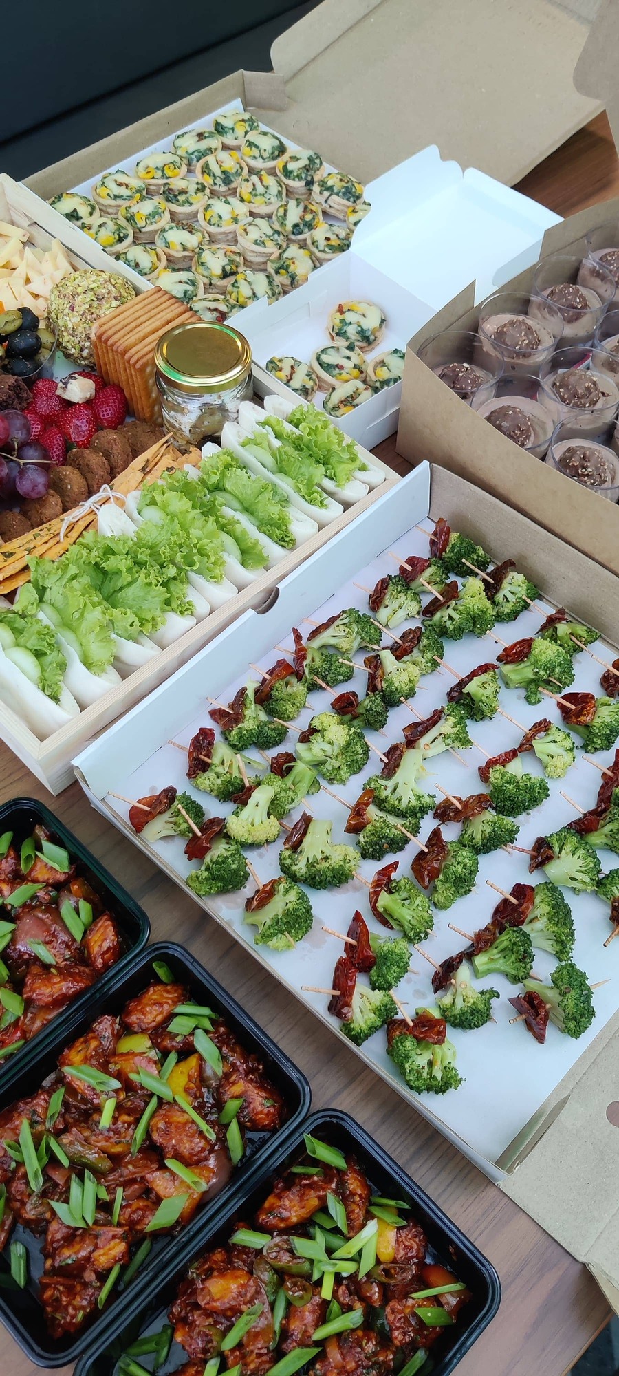 Gourmet appetizers