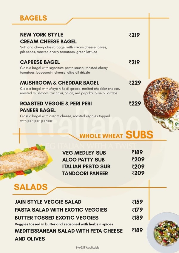 Menu Page 5